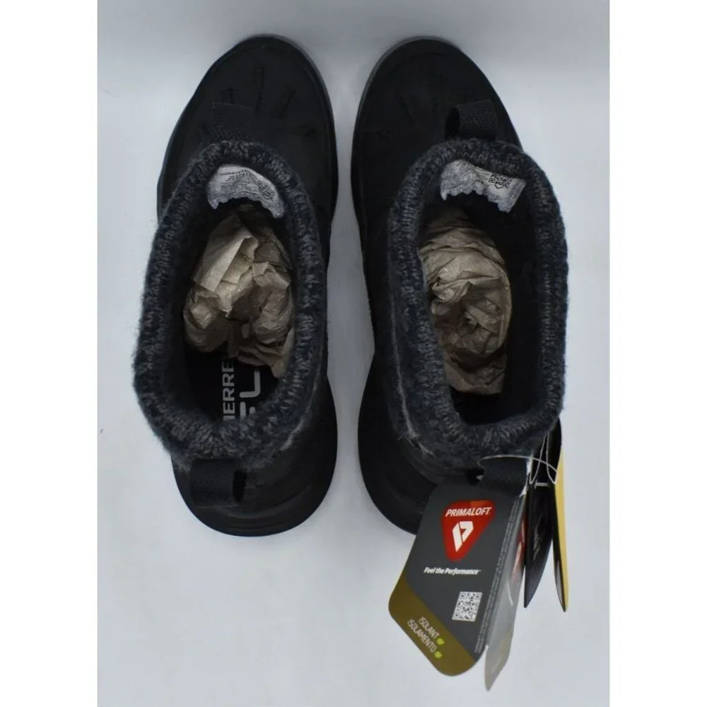 Merrell Womens Size 7 Thermo Siren 4 Insulated‎ WP Black Leather Chelsea Boots